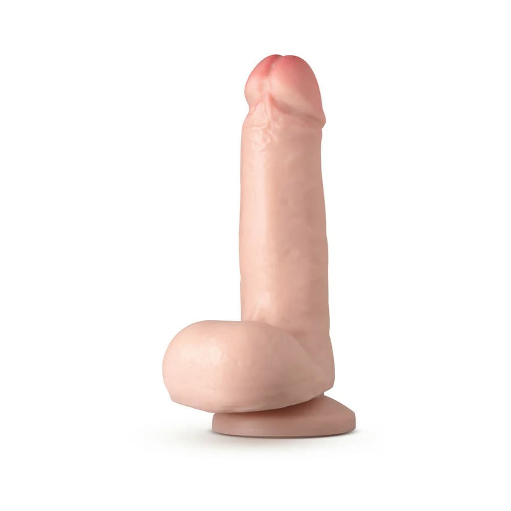 Loverboy K Pop Star Realistic 7.25 in. Dildo with Balls Beige thumbnail