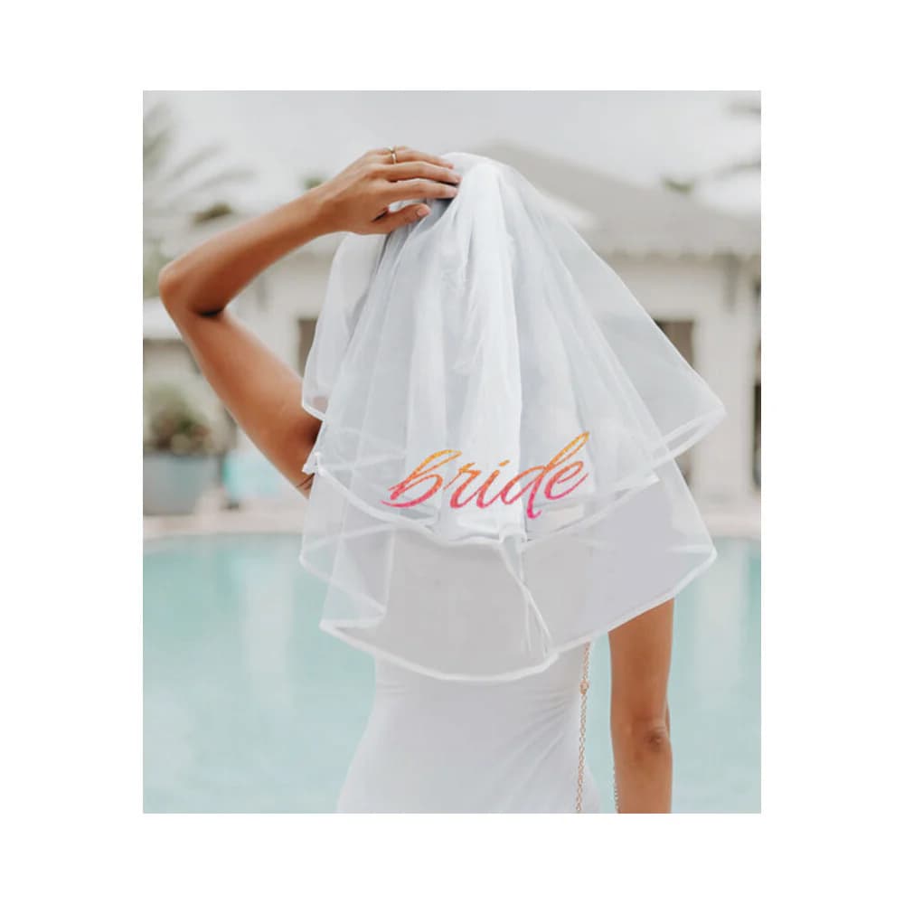Glitterati Party Bride Veil thumbnail