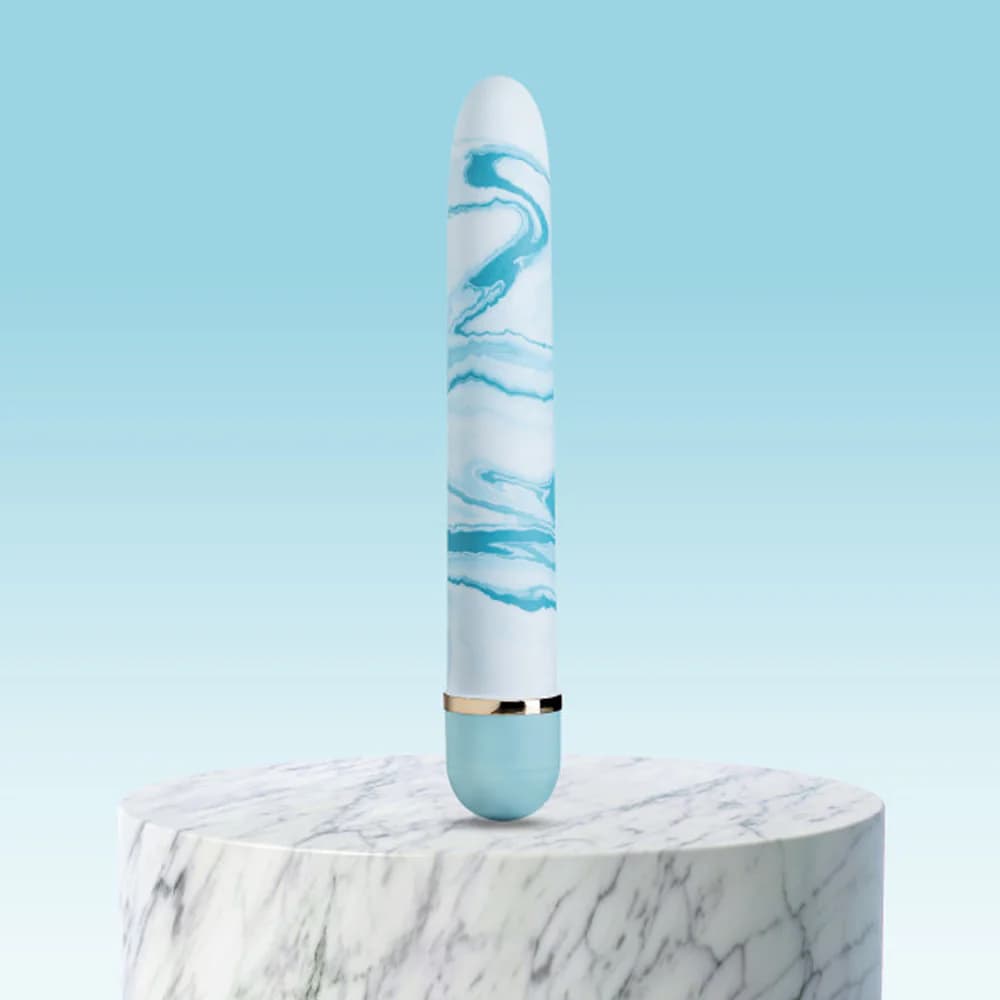 The Collection Blueberry Haze Slimline Vibrator Blue thumbnail 7
