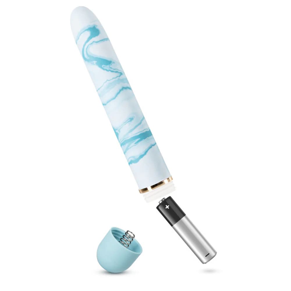 The Collection Blueberry Haze Slimline Vibrator Blue thumbnail 8