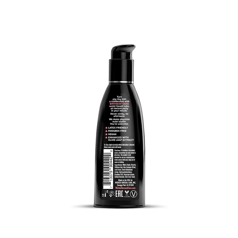 Wicked Aqua Birthday Cake Water-Based Lubricant 2 oz. thumbnail