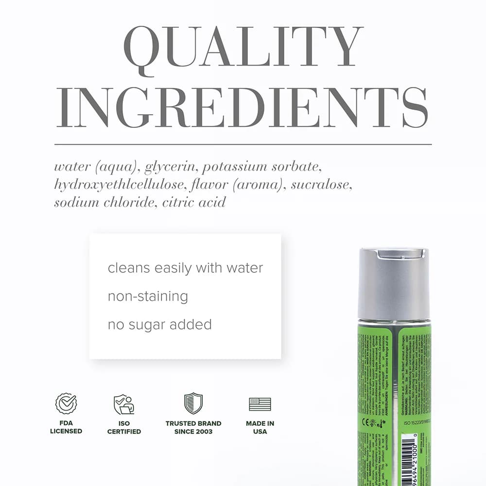 JO Cocktails Mojito Flavored Water-Based Lubricant 2 oz. thumbnail