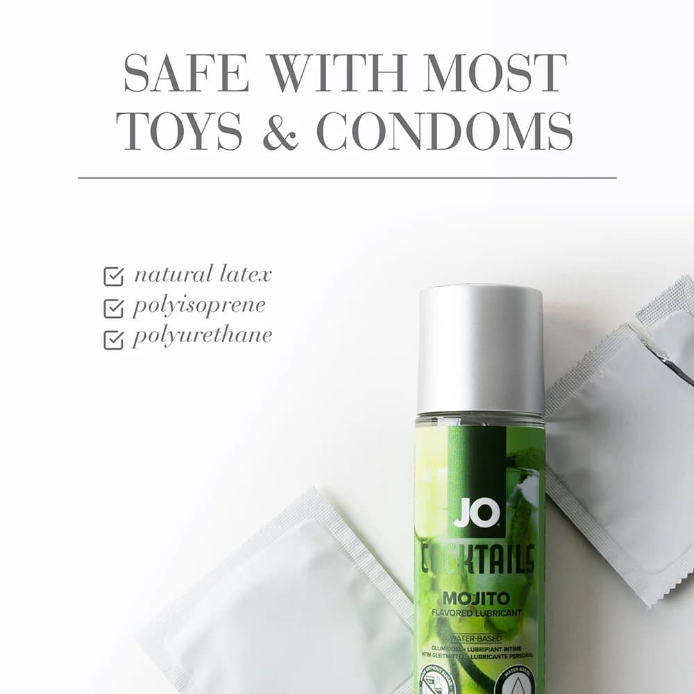 JO Cocktails Mojito Flavored Water-Based Lubricant 2 oz. thumbnail