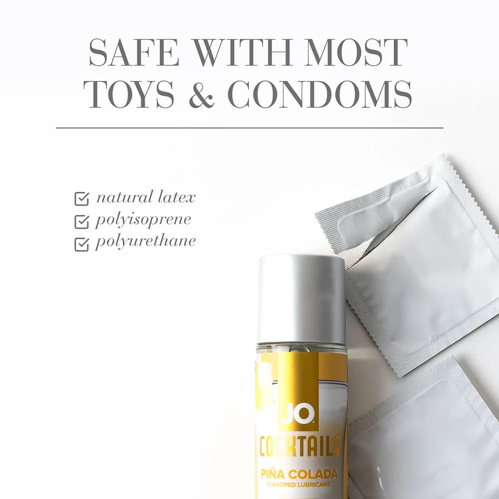 JO Cocktails Pina Colada Flavored Water-Based Lubricant 2 oz. thumbnail