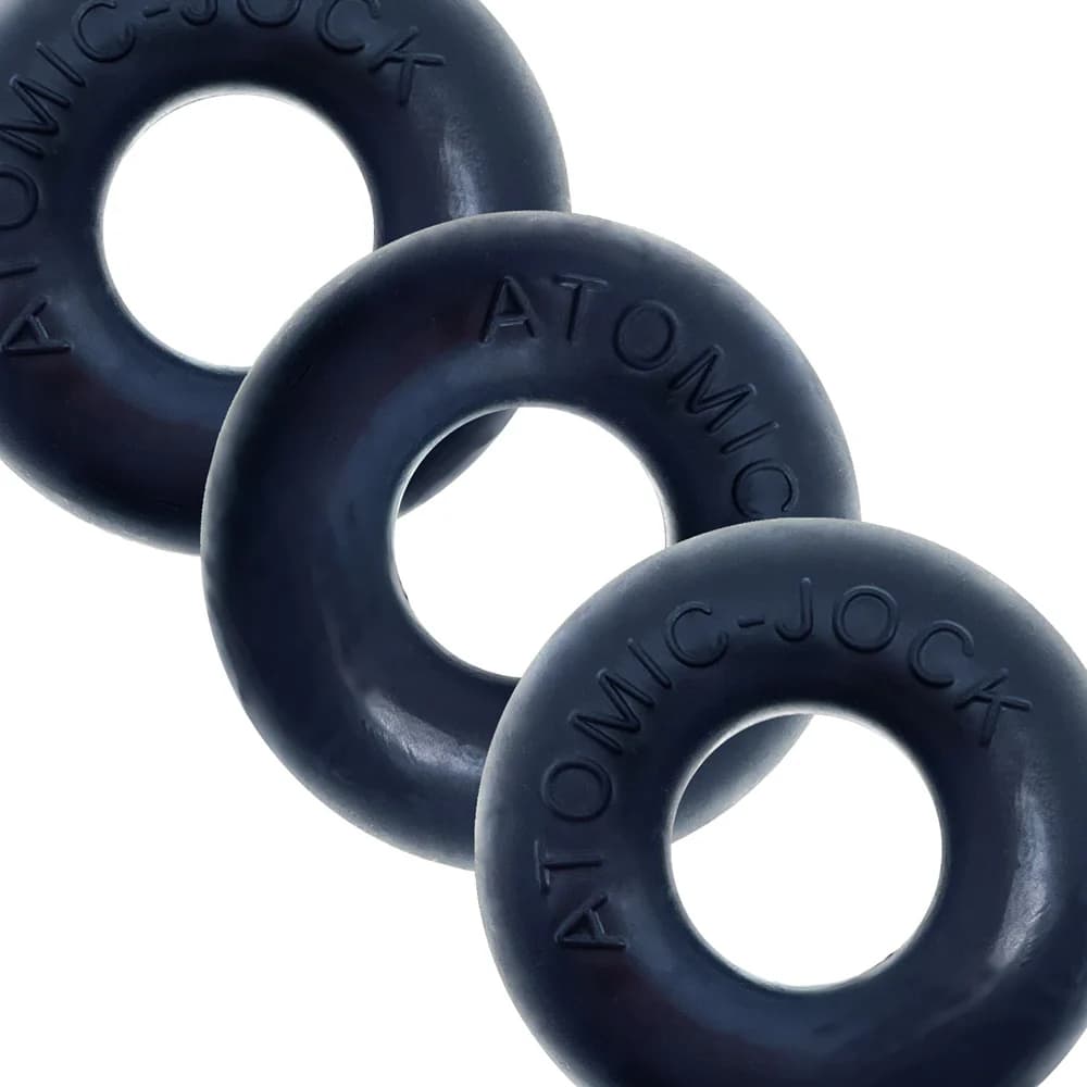 OxBalls Ringer Cockring 3-Pack Plus+Silicone Special Edition Night thumbnail
