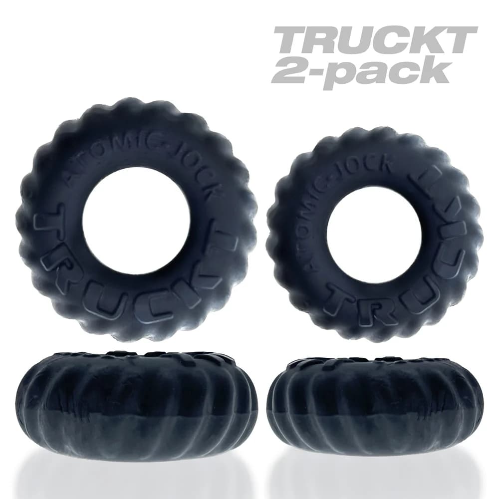 OxBalls Truckt 2-Piece Cockring Plus+Silicone Special Edition Night thumbnail