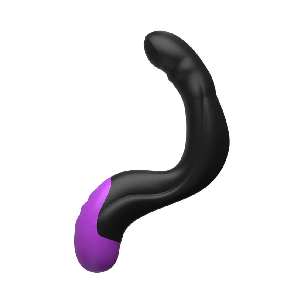 Anal Fantasy Elite Collection Rechargeable Silicone Hyper-Pulse P-Spot Massager Black thumbnail