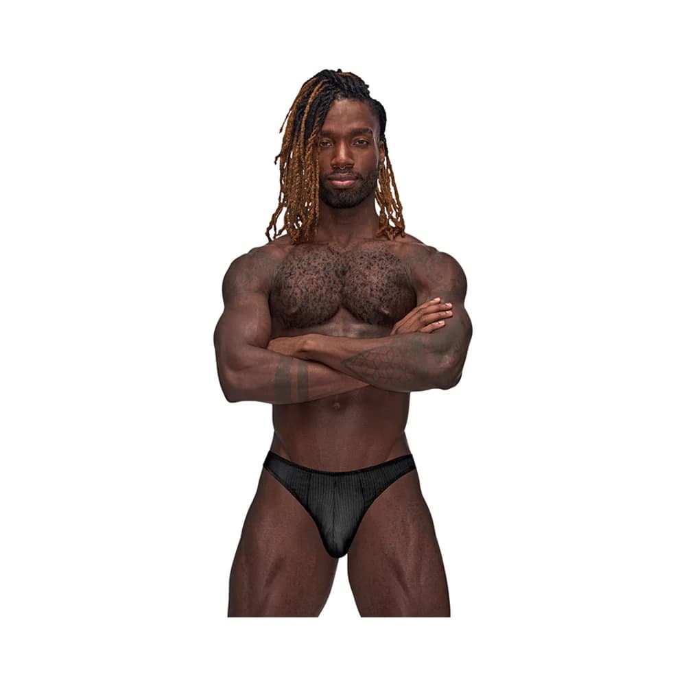 Male Power Barely There Moonshine Black L/XL