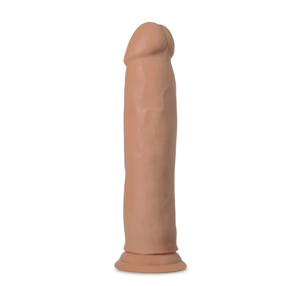 Au Naturel Carlos 9 in. Posable Dual Density Dildo Tan thumbnail 3