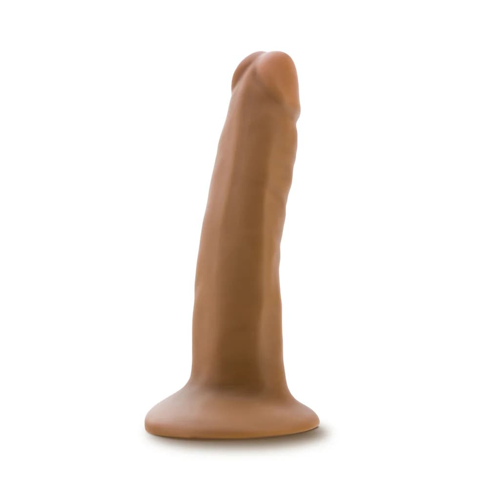 Dr. Skin Silicone Dr. Lucas 5.5 in. Posable Dildo Tan thumbnail 3