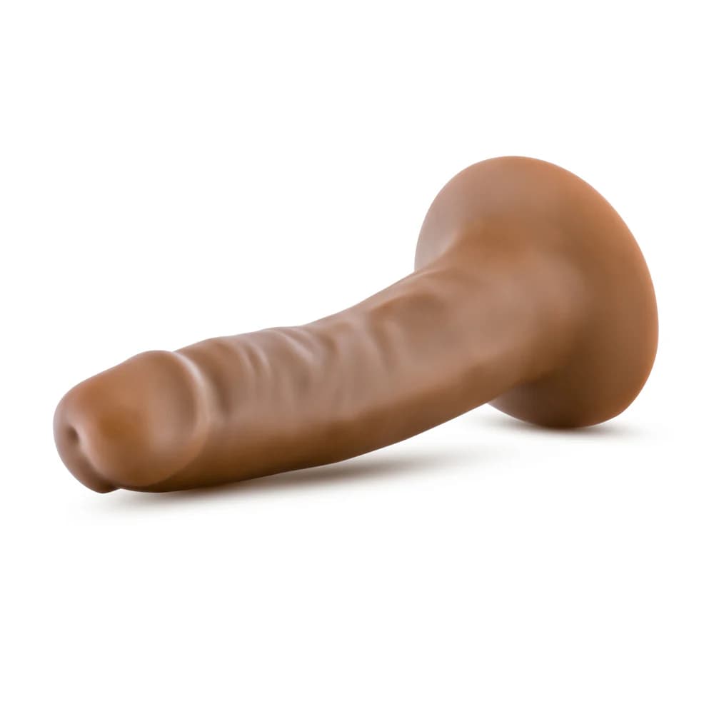 Dr. Skin Silicone Dr. Lucas 5.5 in. Posable Dildo Tan thumbnail 4