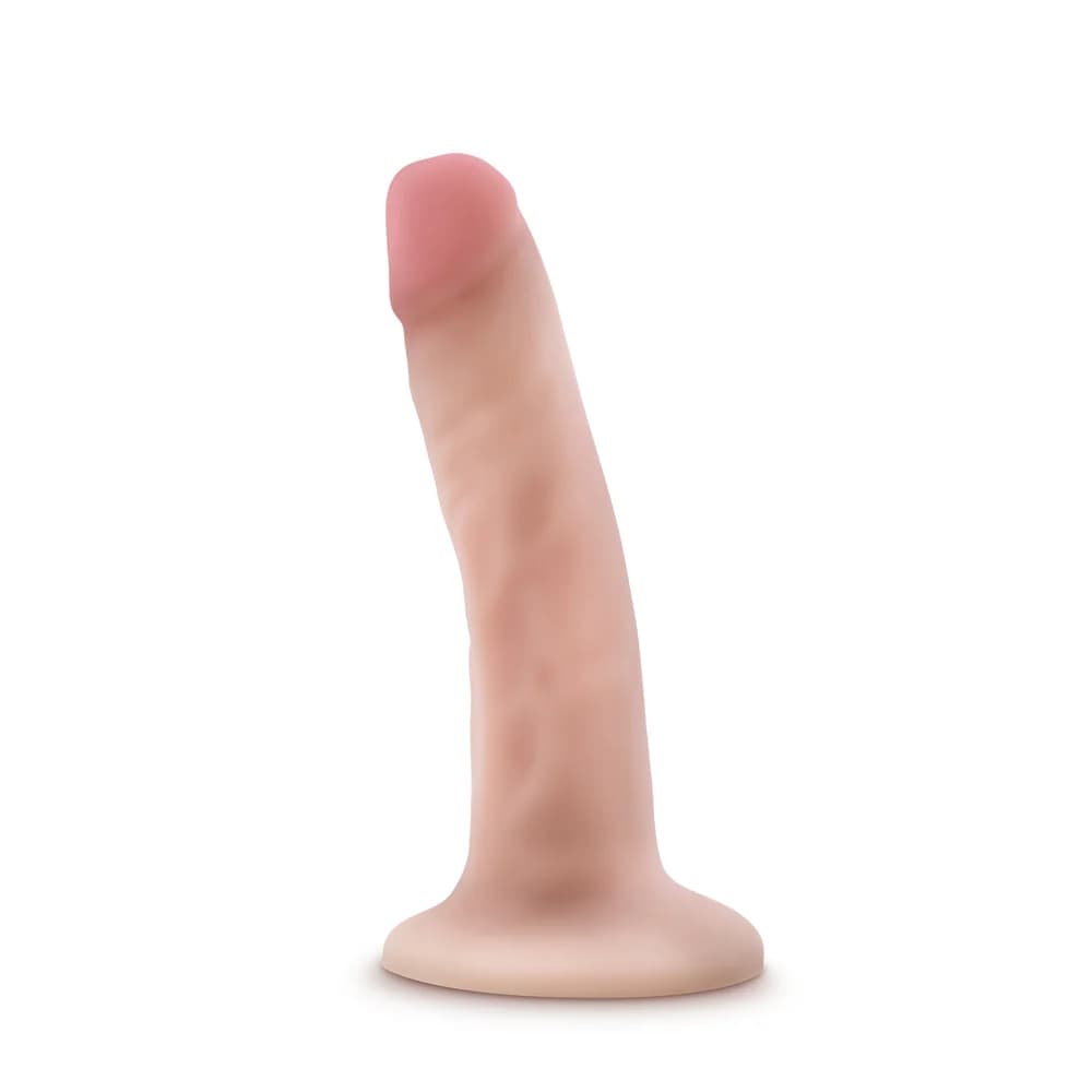Dr. Skin Silicone Dr. Lucas 5.5 in. Posable Dildo Beige thumbnail 2