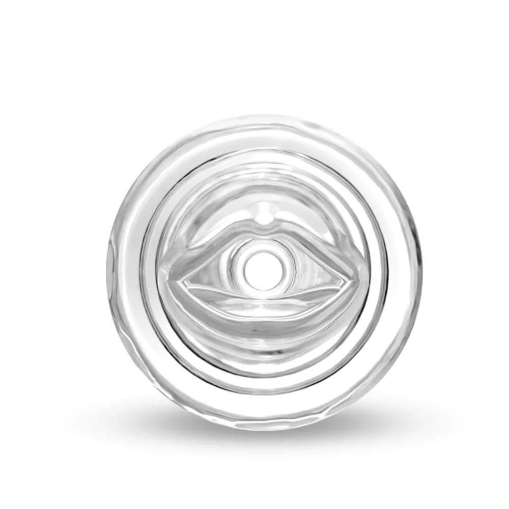 M for Men All Nighter Glow in the Dark Textured Stroker Clear thumbnail 3