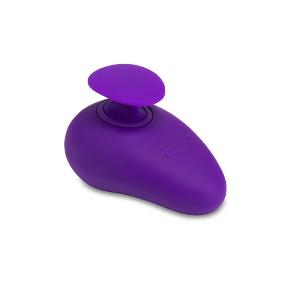 Wellness Palm Sense Rechargeable Silicone Vibrator Purple thumbnail 3