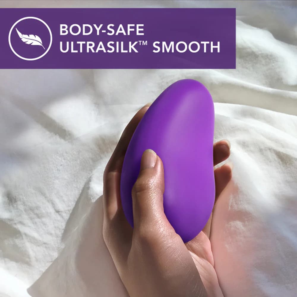 Wellness Palm Sense Rechargeable Silicone Vibrator Purple thumbnail 6
