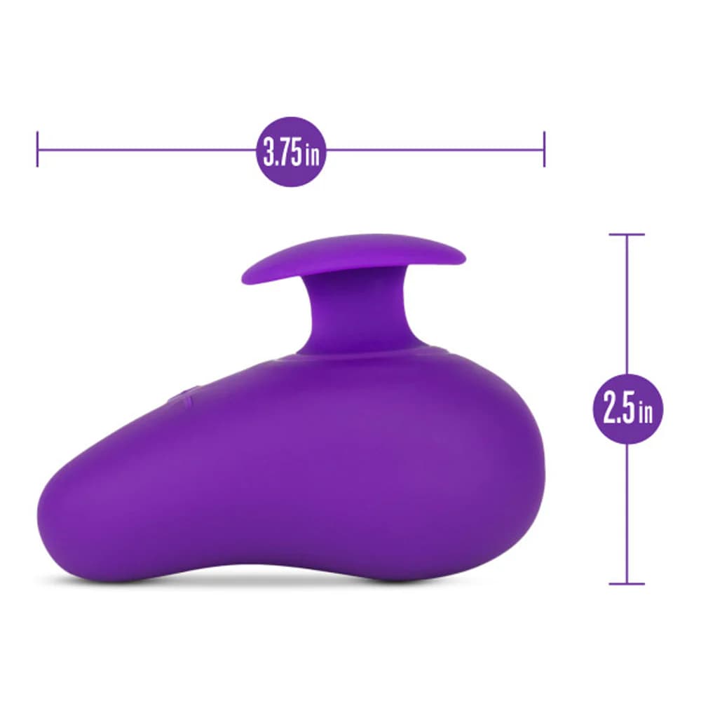 Wellness Palm Sense Rechargeable Silicone Vibrator Purple thumbnail 8