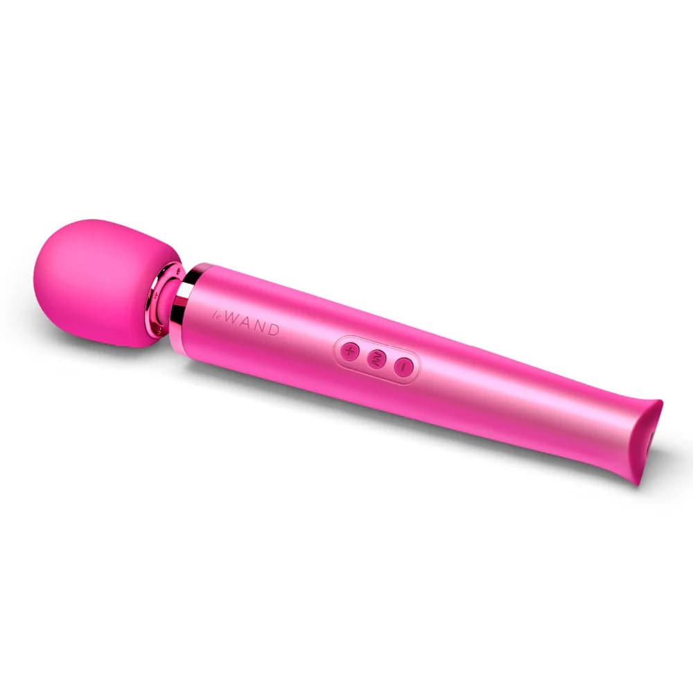Le Wand Rechargeable Vibrating Massager Magenta thumbnail 2