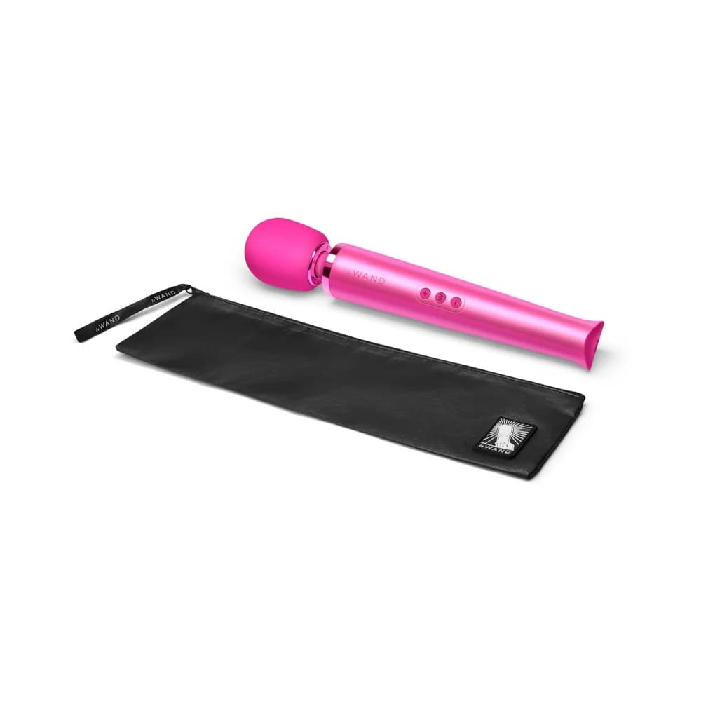 Le Wand Rechargeable Vibrating Massager Magenta thumbnail 4