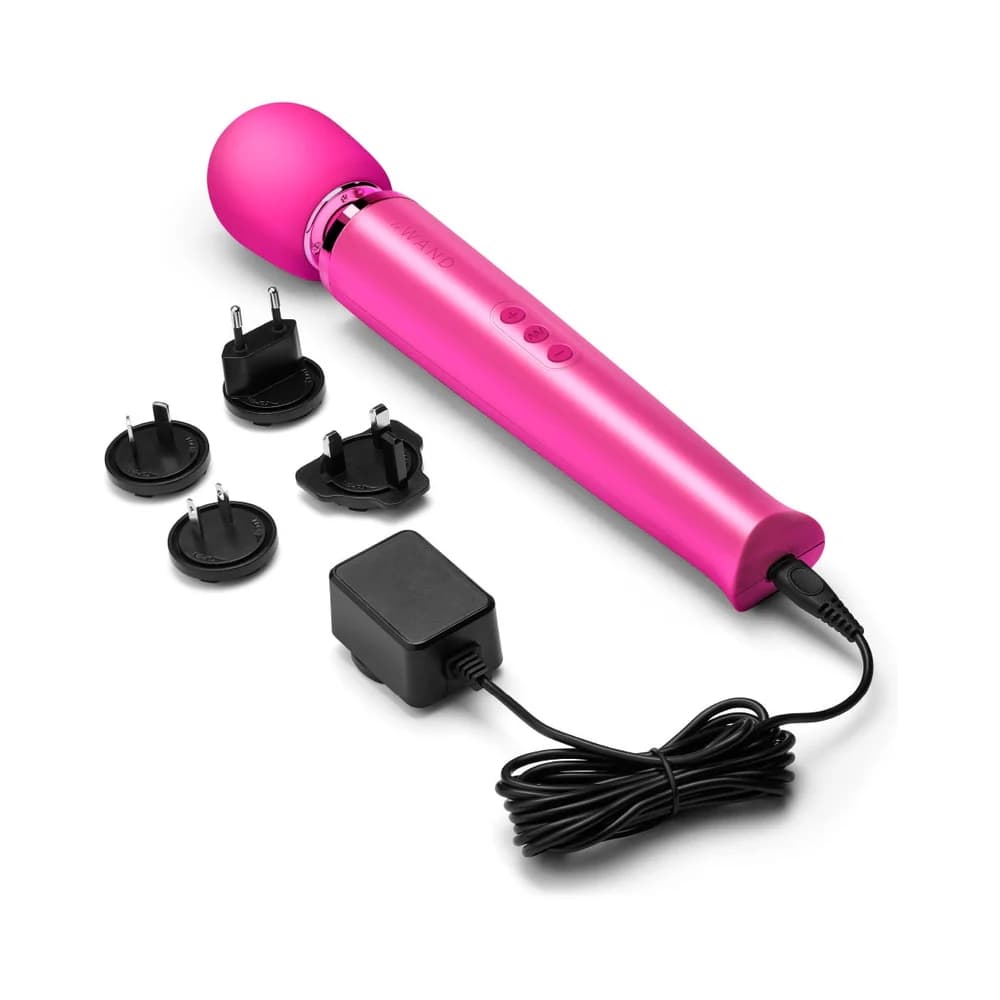 Le Wand Rechargeable Vibrating Massager Magenta thumbnail 5