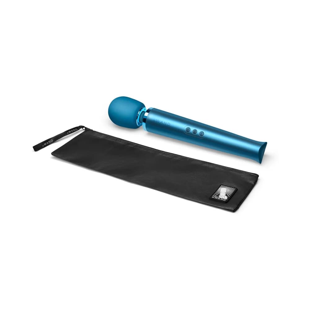 Le Wand Rechargeable Vibrating Massager Pacific Blue thumbnail 4