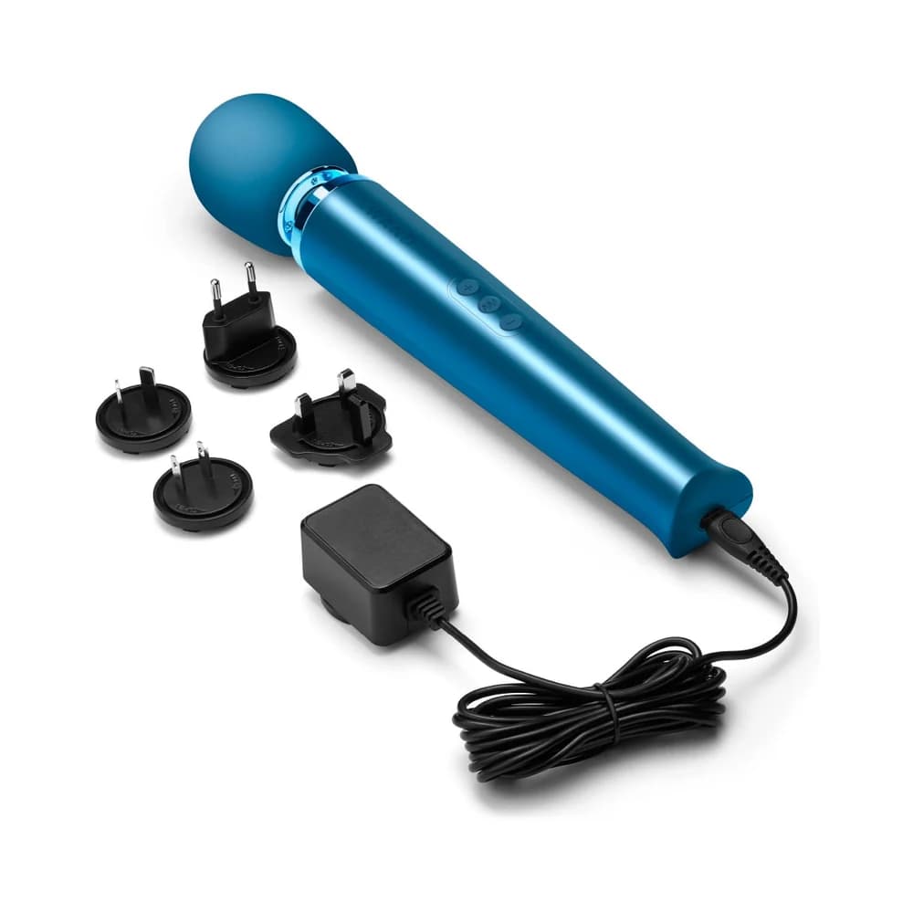 Le Wand Rechargeable Vibrating Massager Pacific Blue thumbnail 5