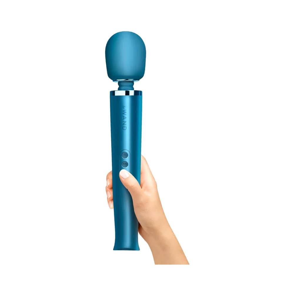 Le Wand Rechargeable Vibrating Massager Pacific Blue thumbnail 6