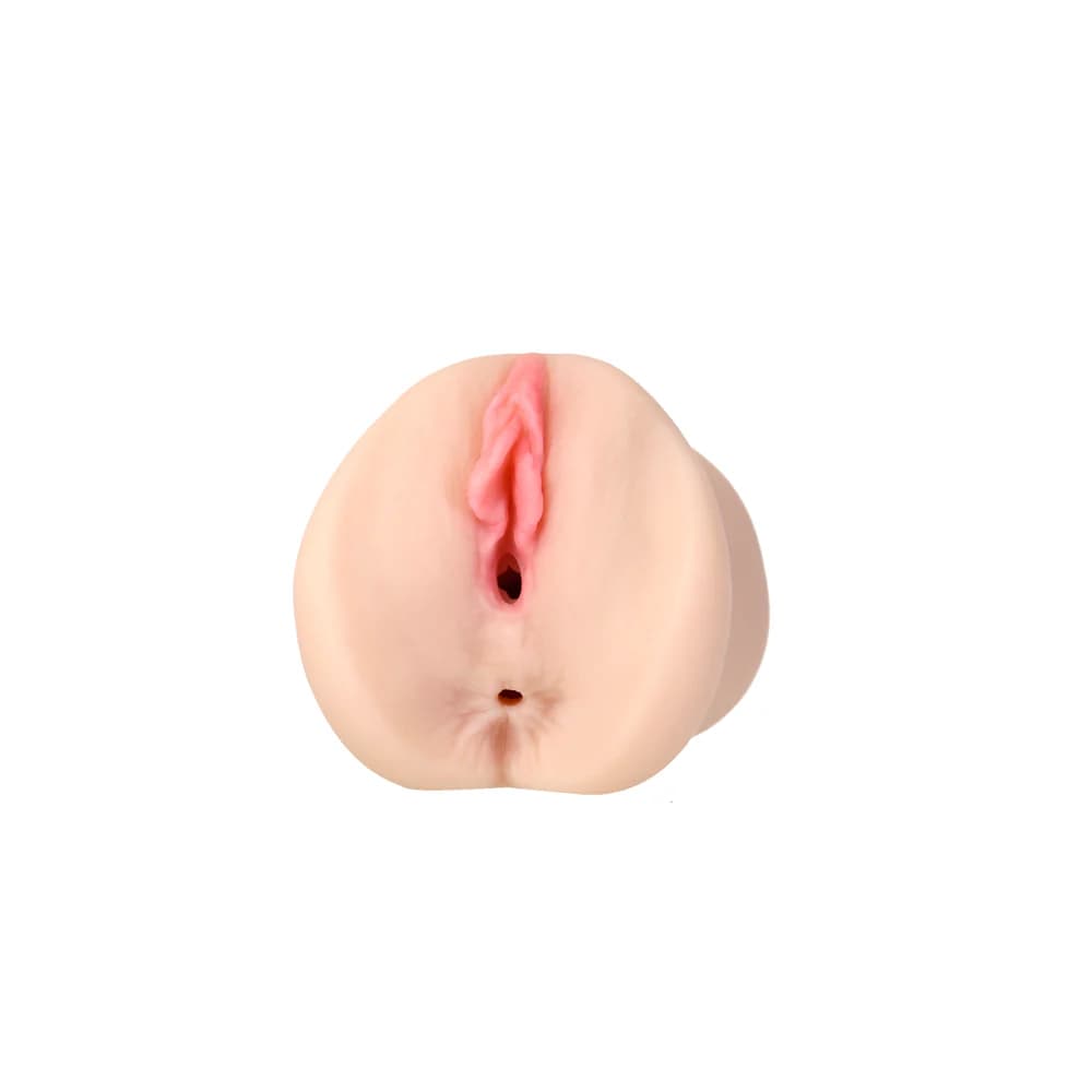CutiePies Baker Becky Dual Entry Vagina & Ass Stroker Beige thumbnail 5