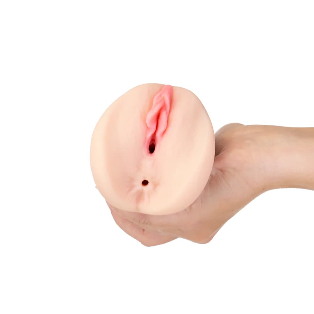 CutiePies Baker Becky Dual Entry Vagina & Ass Stroker Beige thumbnail 8
