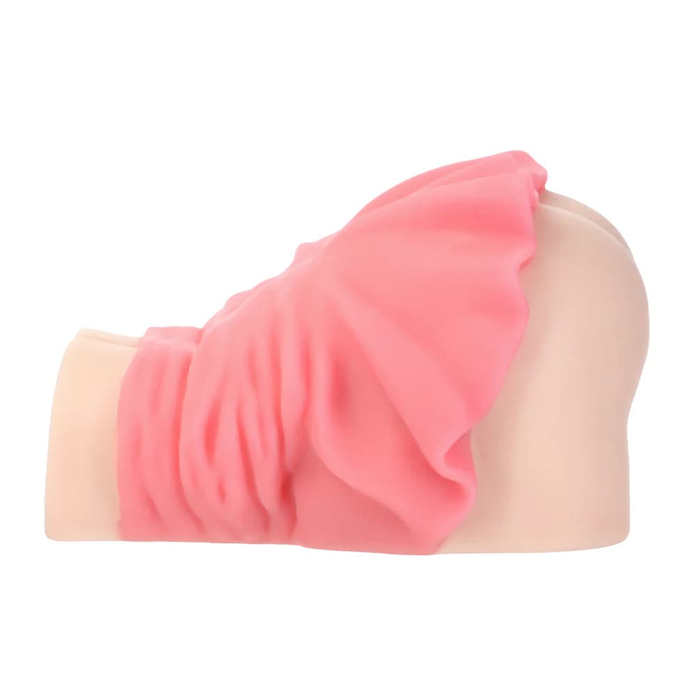 CutiePies Cheerleader Cherry Doggystyle Dual Entry Vagina & Ass Masturbator Beige thumbnail 9