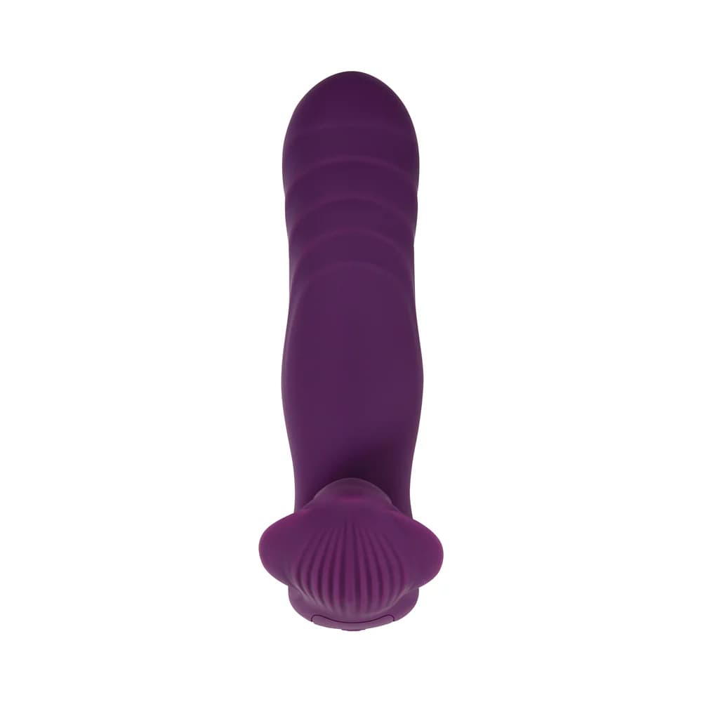 Gender X Velvet Hammer Rechargeable Remote-Controlled Thumping Thrusting Dual Stimulator Purple thumbnail 7