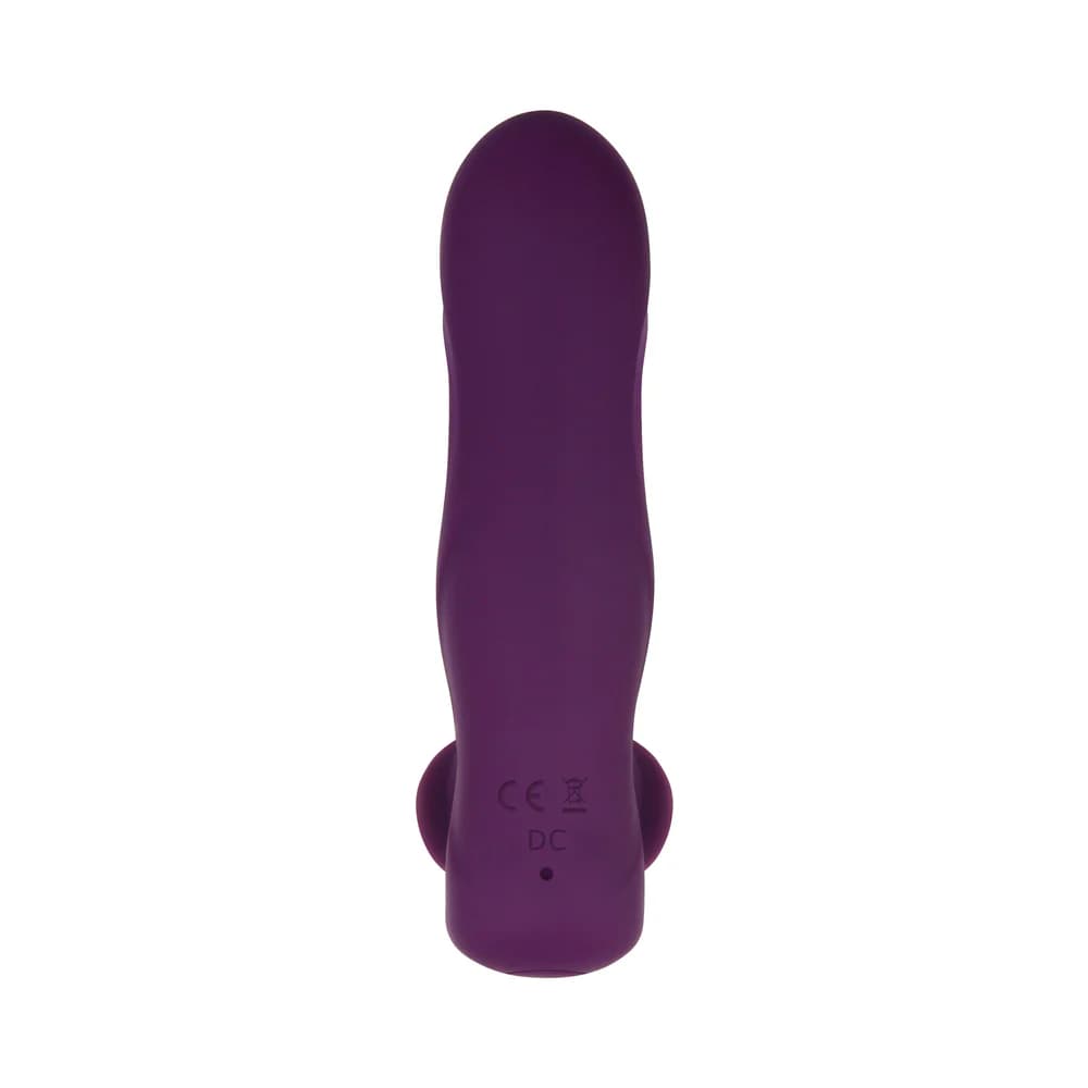Gender X Velvet Hammer Rechargeable Remote-Controlled Thumping Thrusting Dual Stimulator Purple thumbnail 9