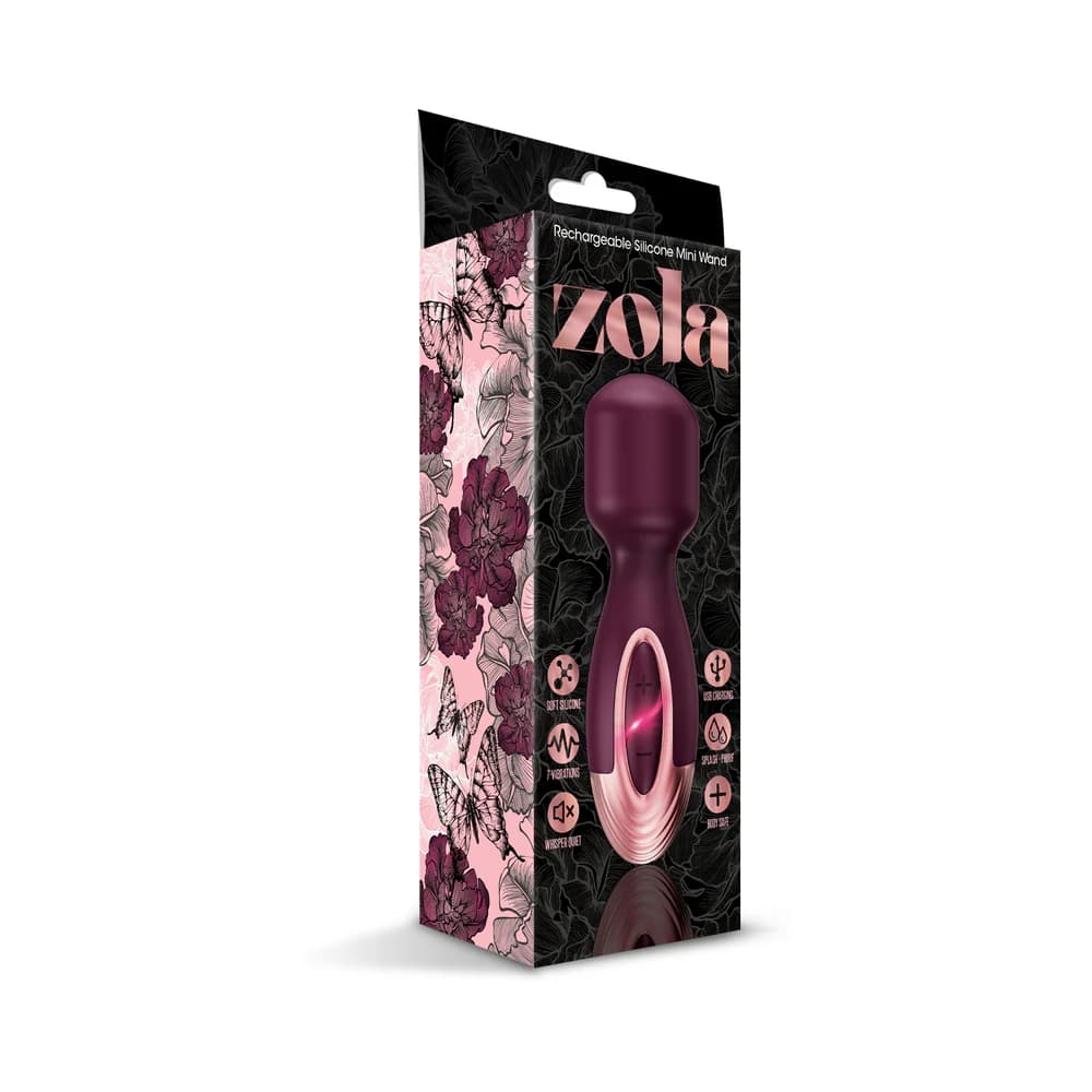 Zola Rechargeable Silicone Mini Wand thumbnail 2