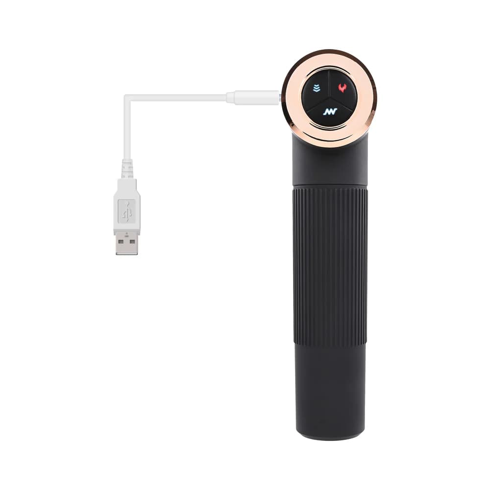 Evolved Too Hot To Handle Rechargeable Silicone Thrusting Sex Machine Black thumbnail 4
