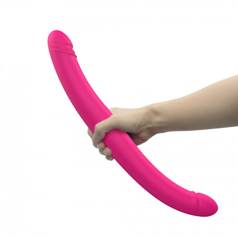 Dorcel Orgasmic Double Do Rechargeable Thrusting & Vibrating Double Dildo Pink thumbnail 5