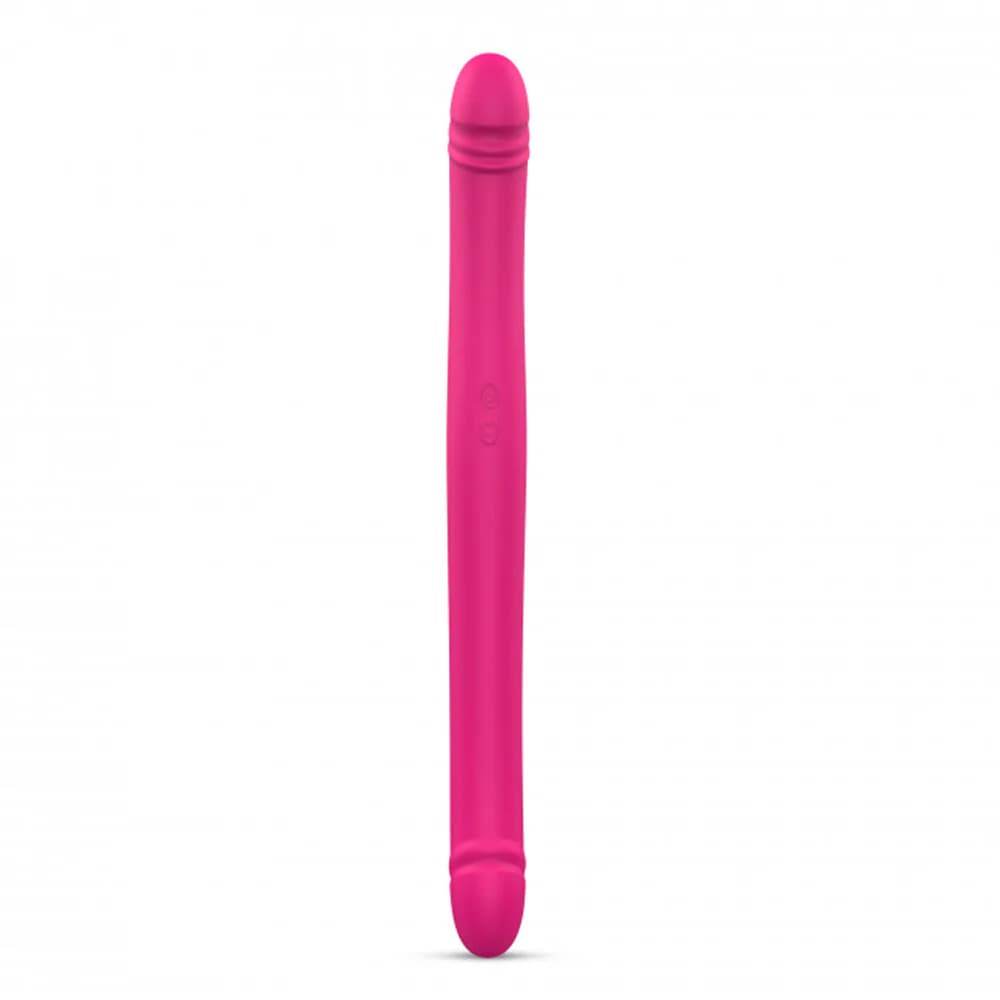 Dorcel Orgasmic Double Do Rechargeable Thrusting & Vibrating Double Dildo Pink thumbnail 9