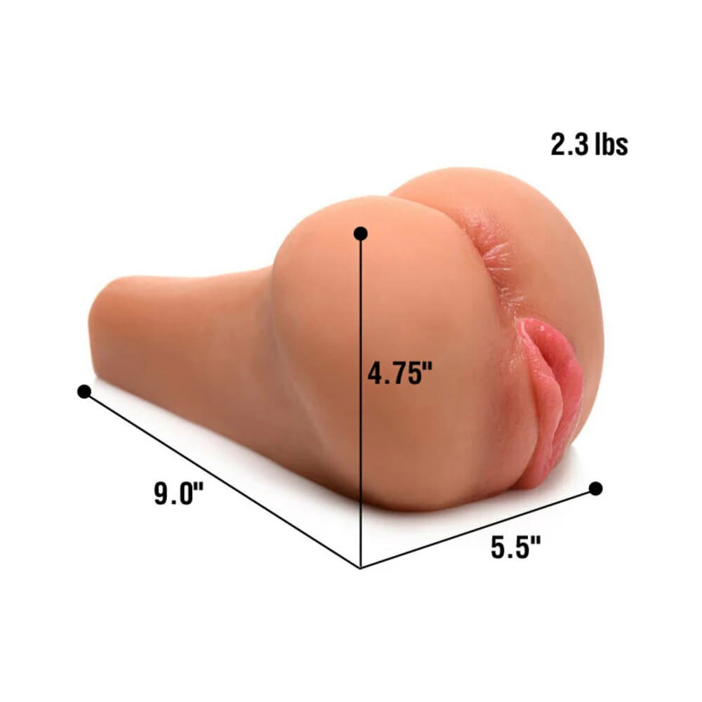 Curve Toys Mistress Juicy Tia Dual Entry Doggy Style Masturbator Medium thumbnail 4