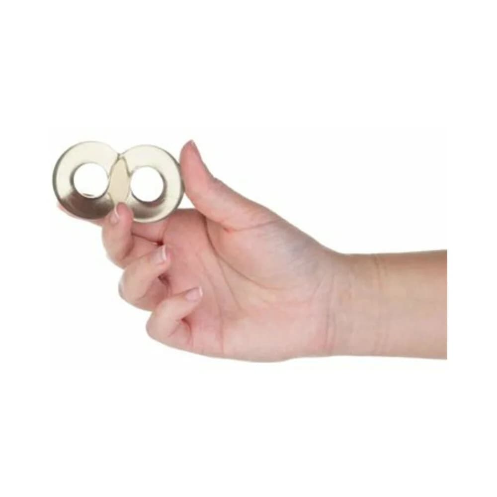Powerbullet Got Big Dick Super-Stretch Cockrings 2-Pack Smoke thumbnail 4