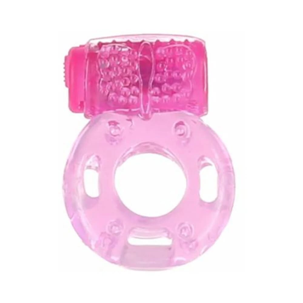Powerbullet Vibrating Cockring Butterfly Pink thumbnail 4