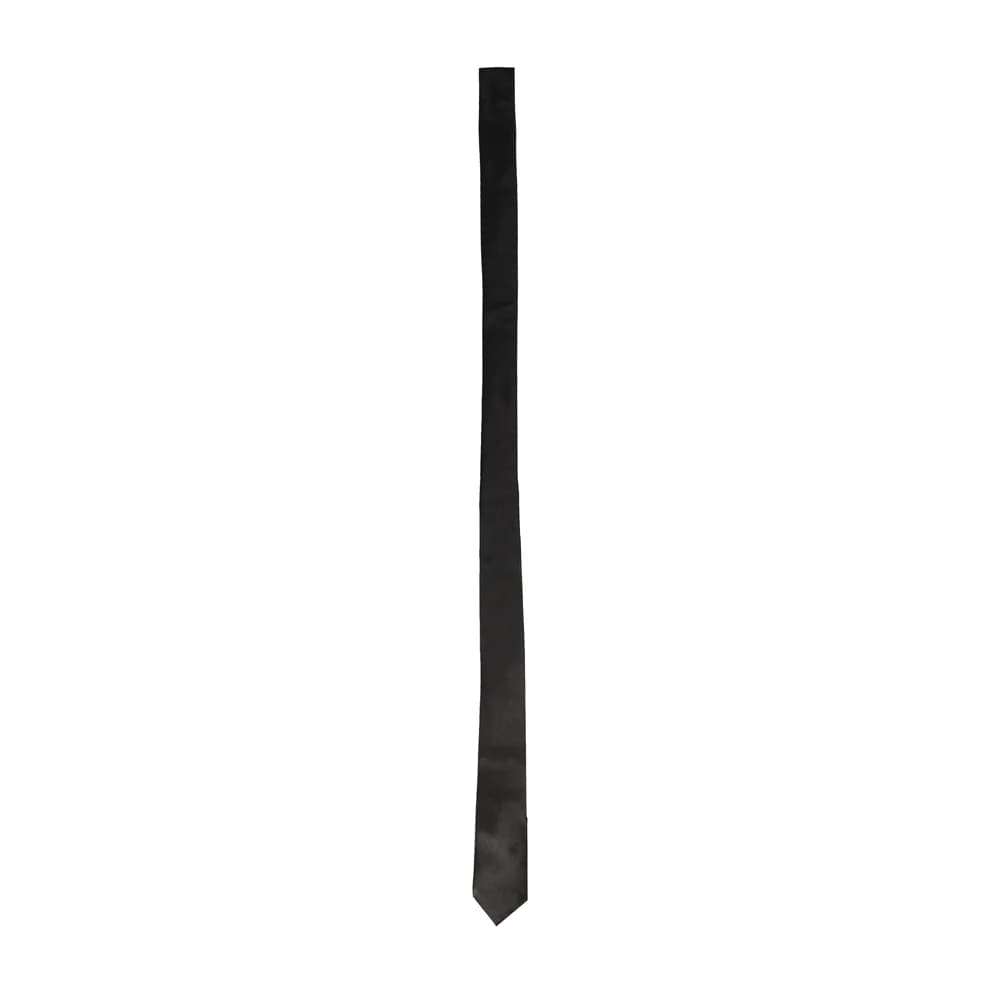 Ouch! Black & White Satin Bondage Tie Black thumbnail 3