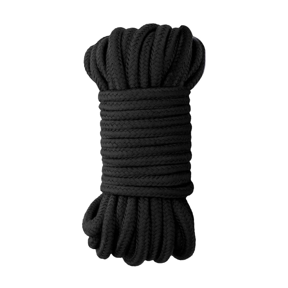 Ouch! Black & White Japanese Rope 10 m / 33 ft. Black thumbnail 2
