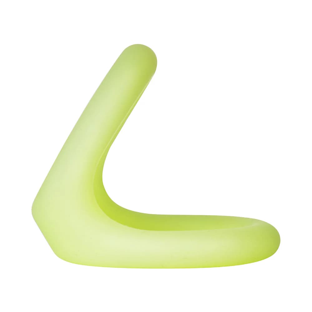Forto F-22 Liquid Silicone Cock & Ball D-Ring Small Glow thumbnail 3