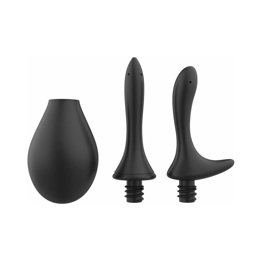 Nexus Anal Douche Set Silicone Black thumbnail 4