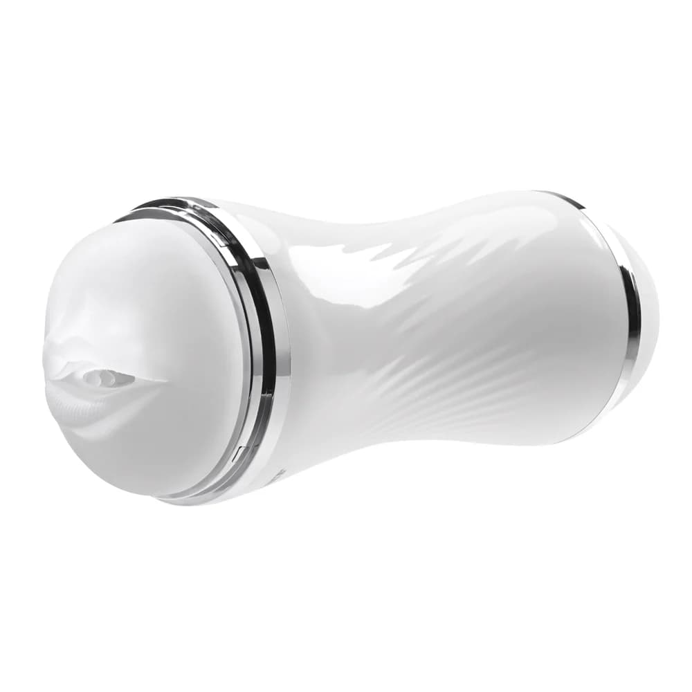 Zero Tolerance Double Dip Dual-Ended Realistic Stroker with Movie Download White thumbnail 8