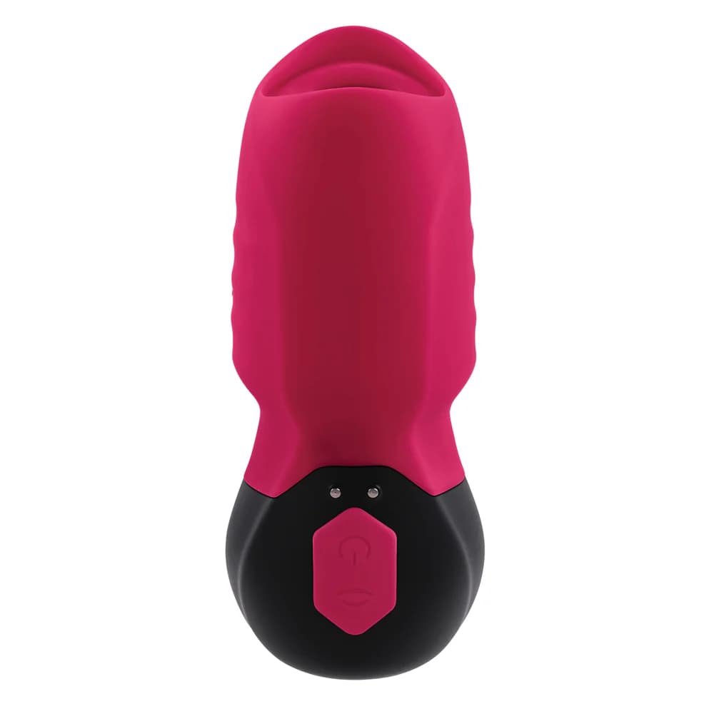 Gender X Body Kisses Rechargeable Vibrating Silicone Suction Massager Red thumbnail 2