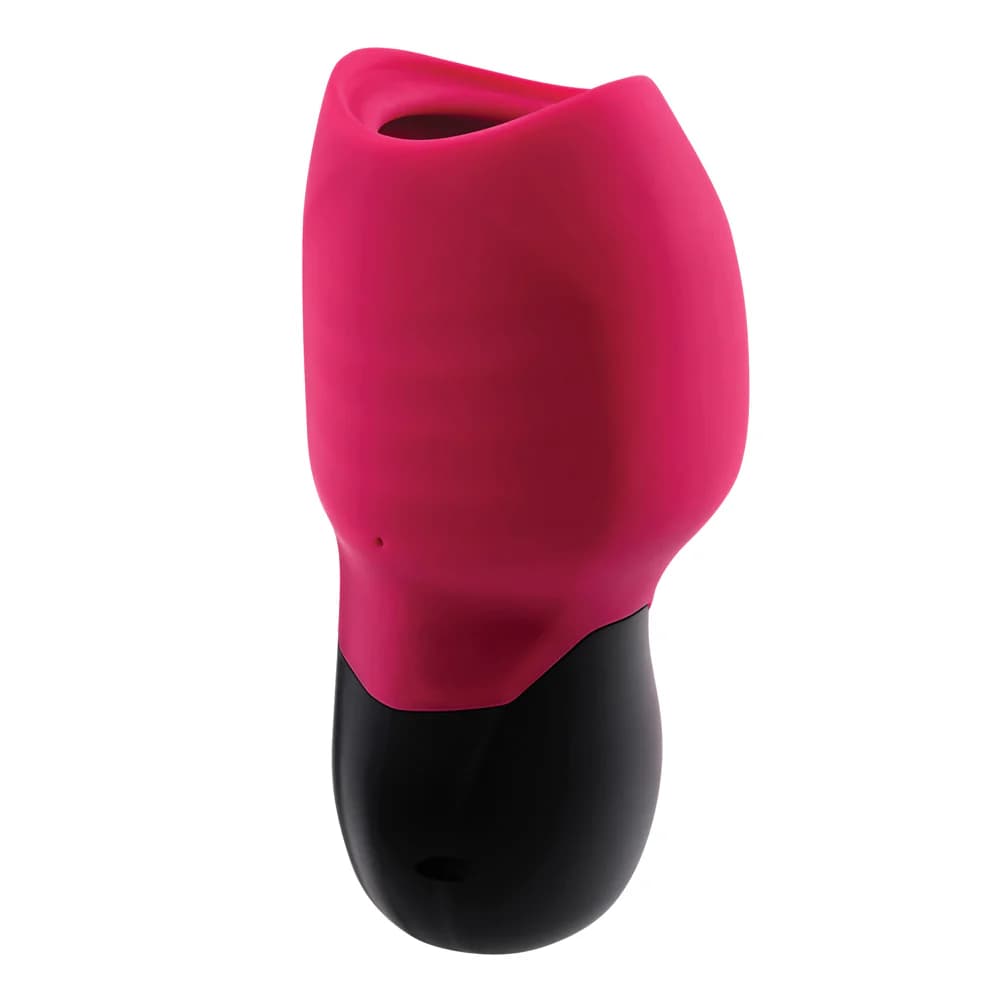 Gender X Body Kisses Rechargeable Vibrating Silicone Suction Massager Red thumbnail 7