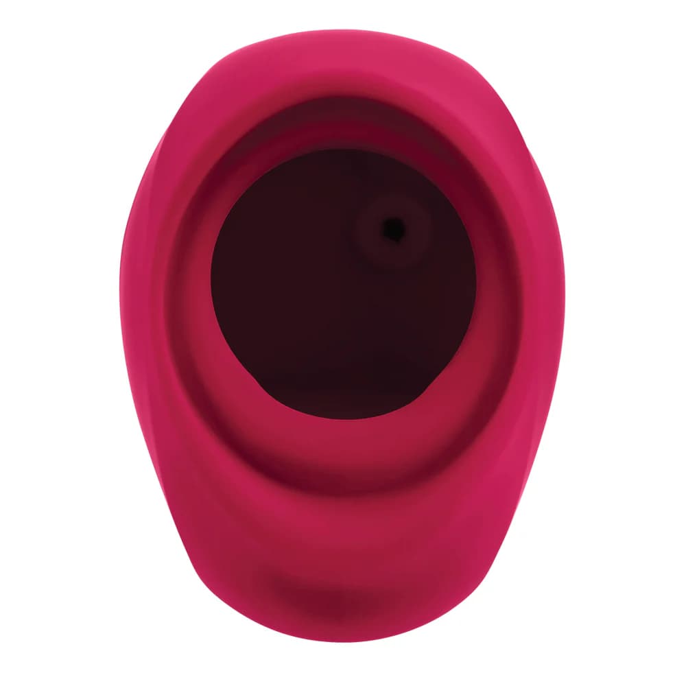 Gender X Body Kisses Rechargeable Vibrating Silicone Suction Massager Red thumbnail 10