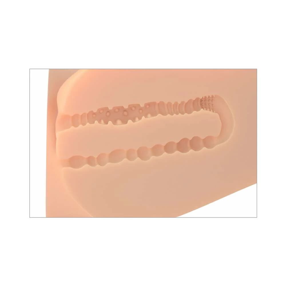 PDX Plus EZ Bang Torso Dual Entry Masturbator Beige thumbnail 6