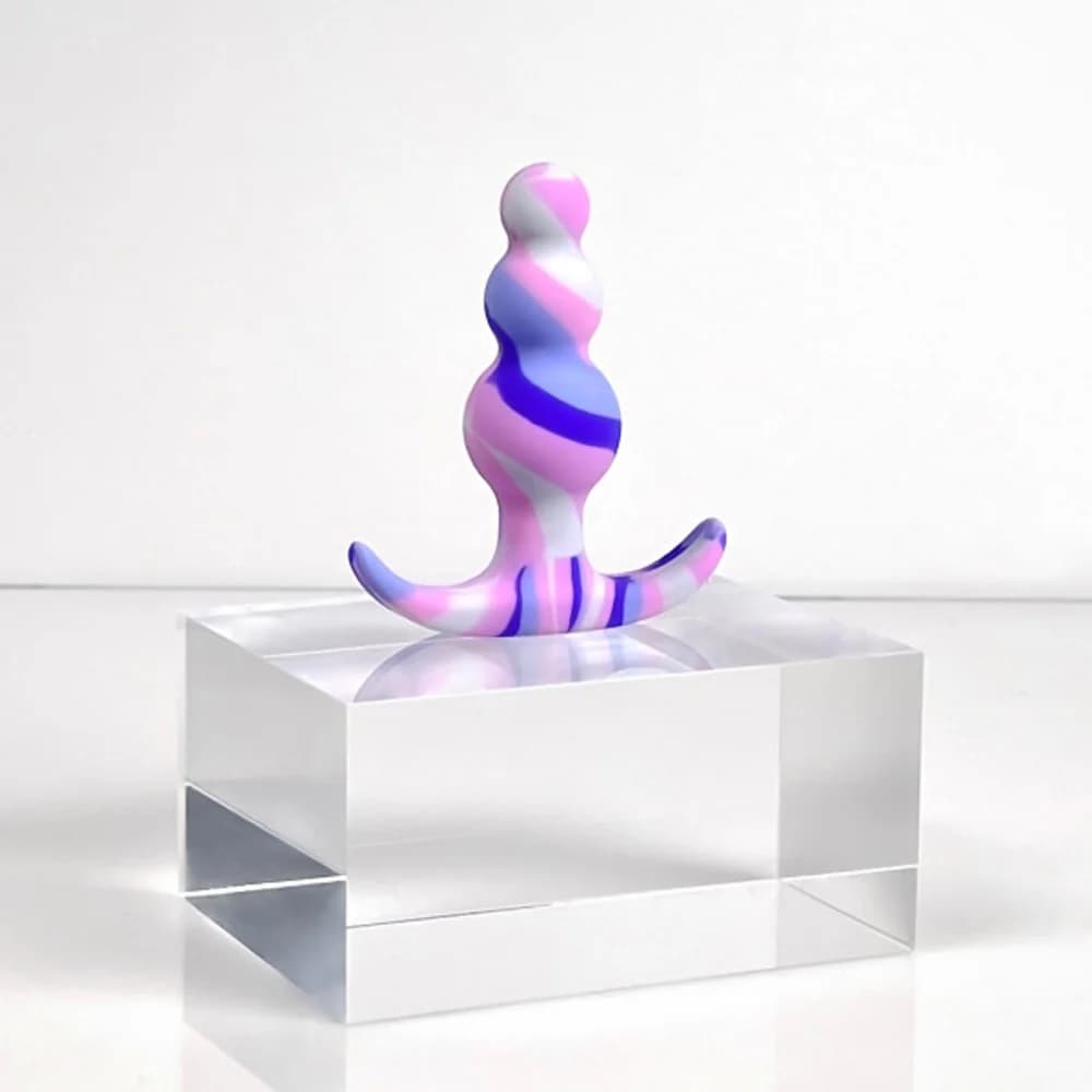 Blush Avant Twilight Silicone Anal Plug Blue thumbnail 7