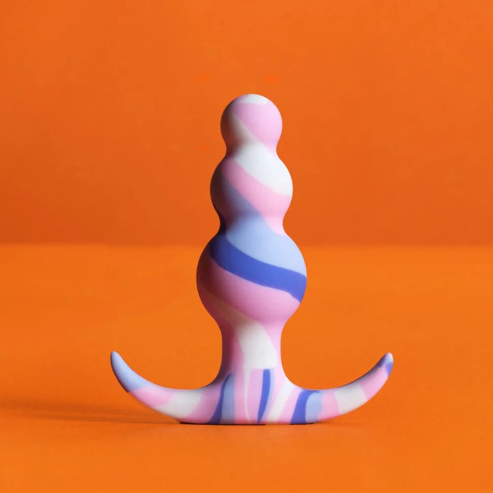 Blush Avant Twilight Silicone Anal Plug Blue thumbnail 9