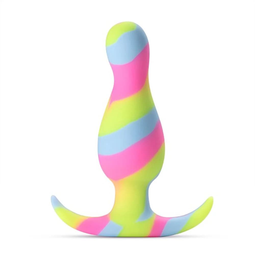 Avant Kaleido Silicone Anal Plug Lime thumbnail 2